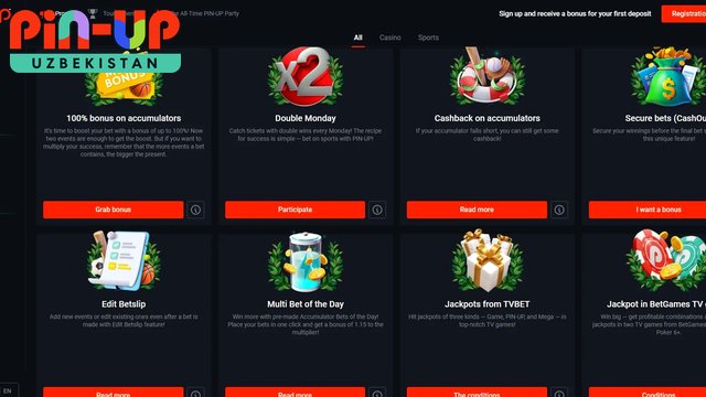Kazino start paketi — Pin-Up Casino O‘zbekiston
